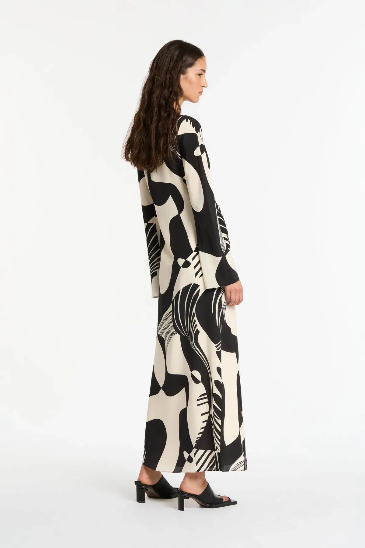 Sir The Label Realisme Twist Maxi Dress Papier Print Size 2 / AU 10 - Image 3