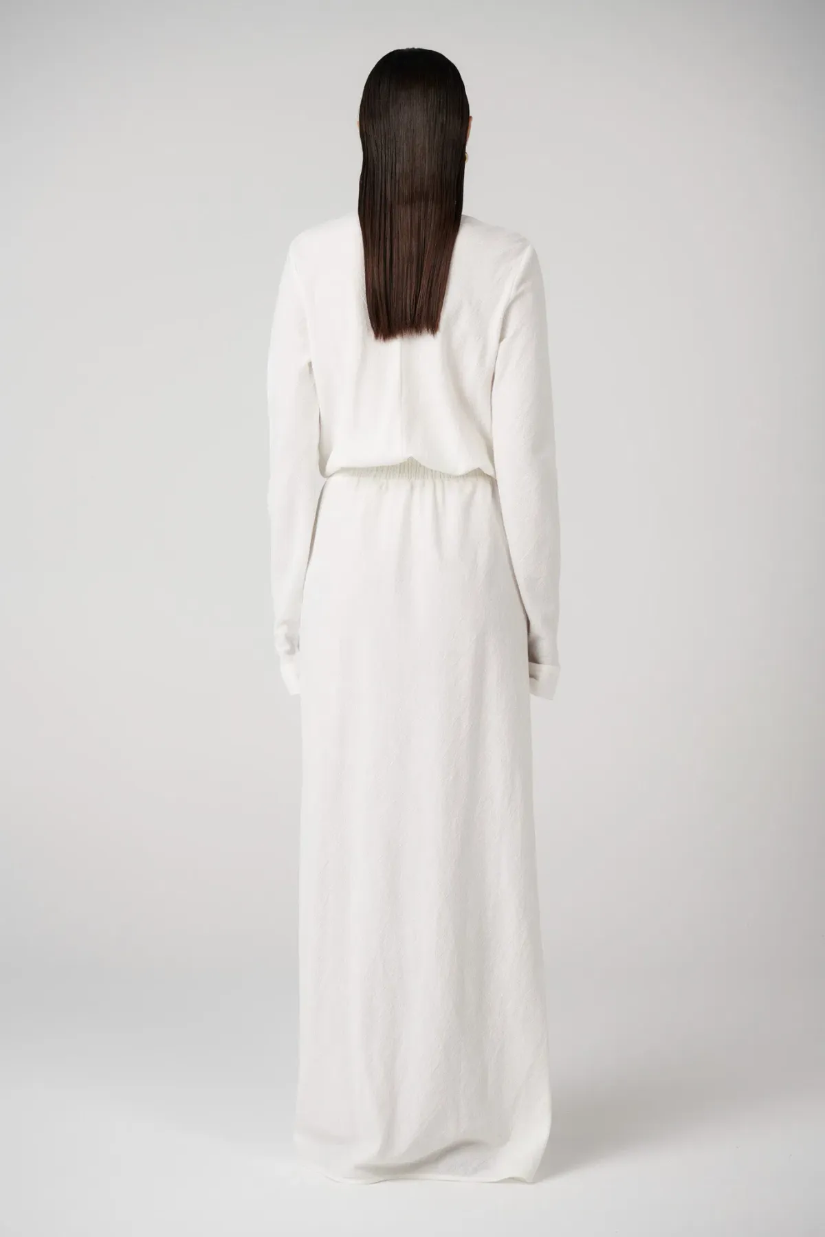 Bayse Rayna Maxi Dress in Ivory Size 10 - Image 3