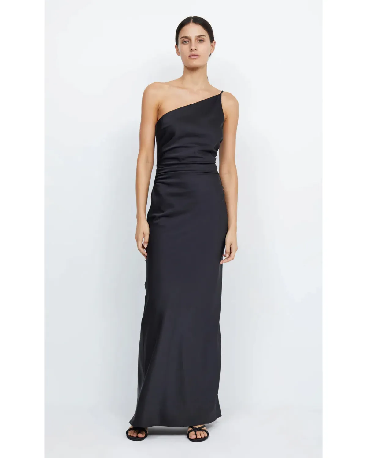 Bec & Bridge Eternity Asym Maxi Dress Black Size AU 12 for rent on The Volte - main image
