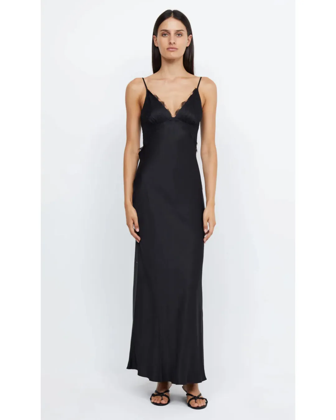 Bec & Bridge Emery Lace Maxi Dress Black Size AU 12 for rent on The Volte - main image