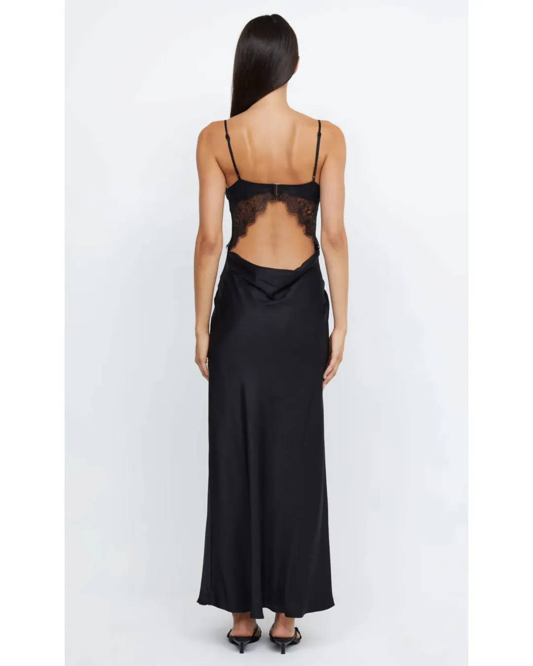 Bec & Bridge Emery Lace Maxi Dress Black Size AU 12 for rent on The Volte - main image