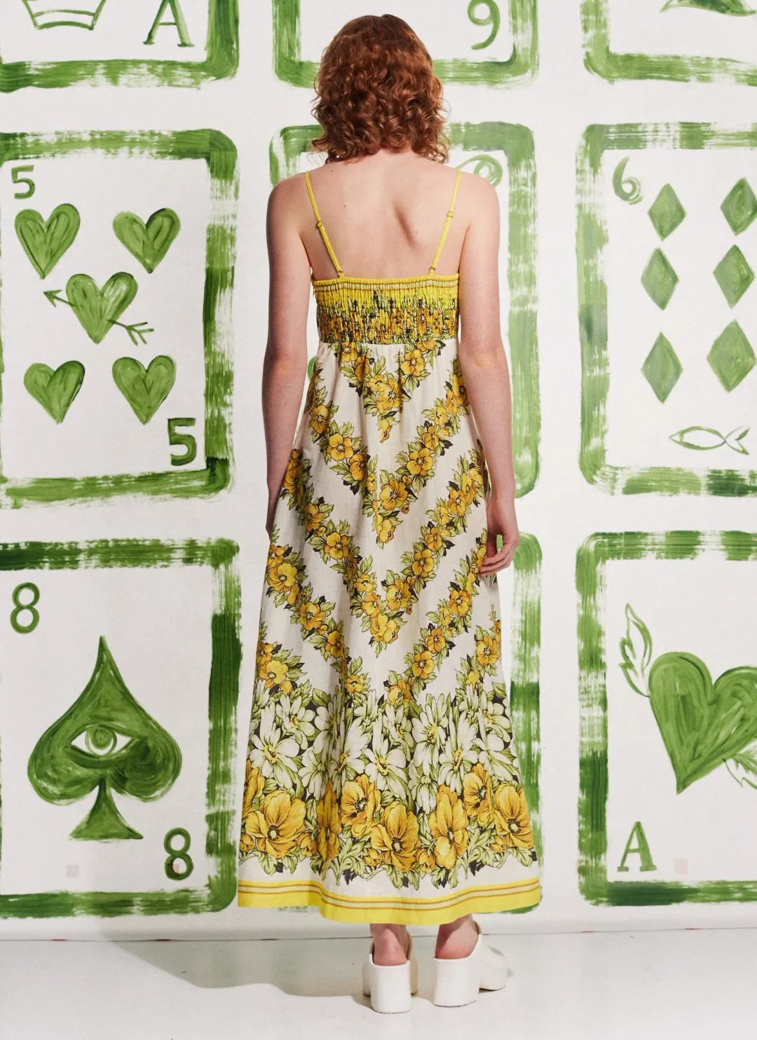 Alemais Gisela Day Dress Floral Size AU 16 for rent on The Volte - main image