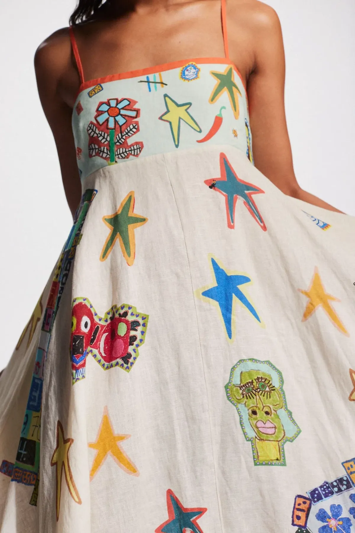 Alemais Players Sundress Print Size 14 - Image 2