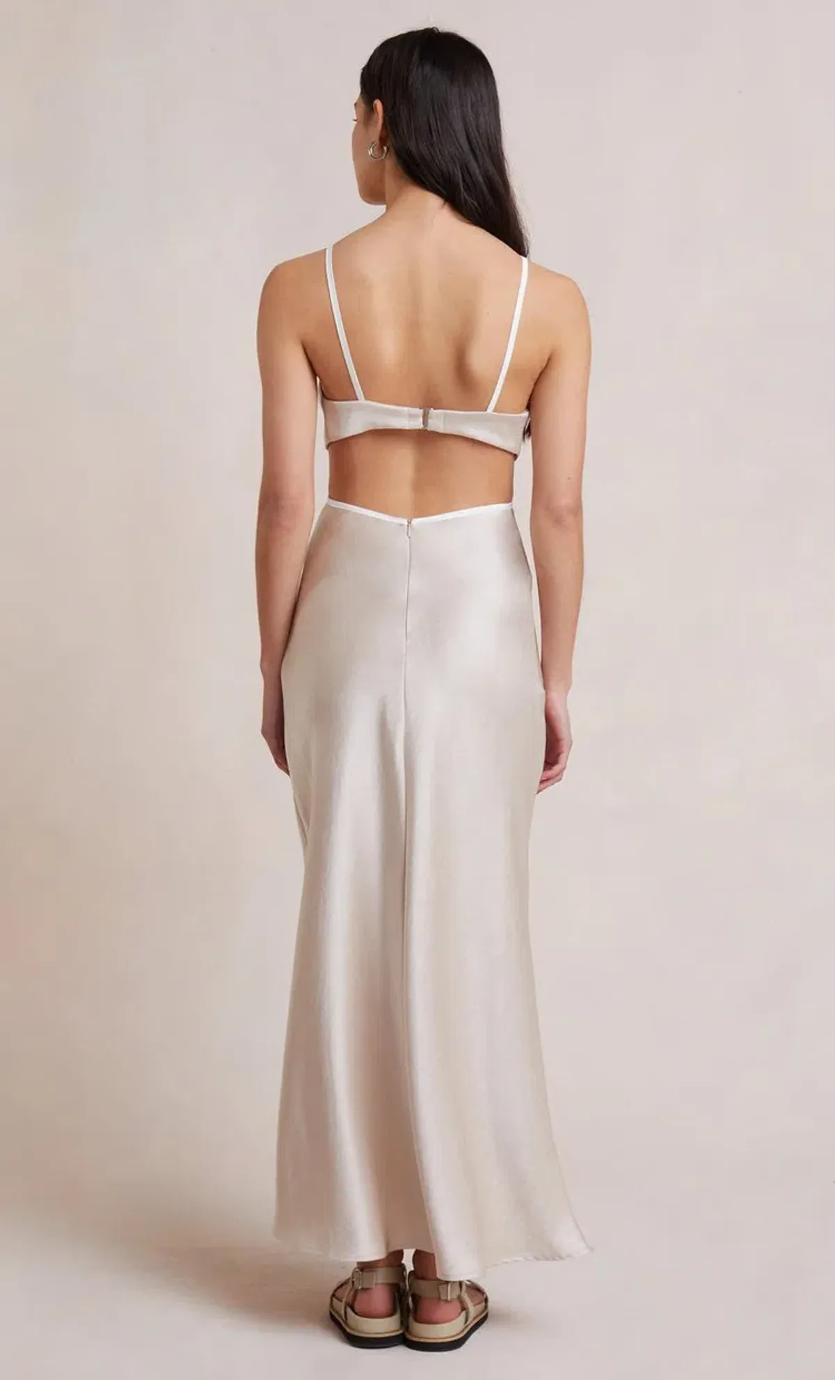 Bec & Bridge Veronique Maxi Dress Sand Size 8 - Image 2
