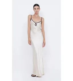 Bec & Bridge Cedar City Maxi Dress Sand/Black Size 6 for rent on The Volte - image 1
