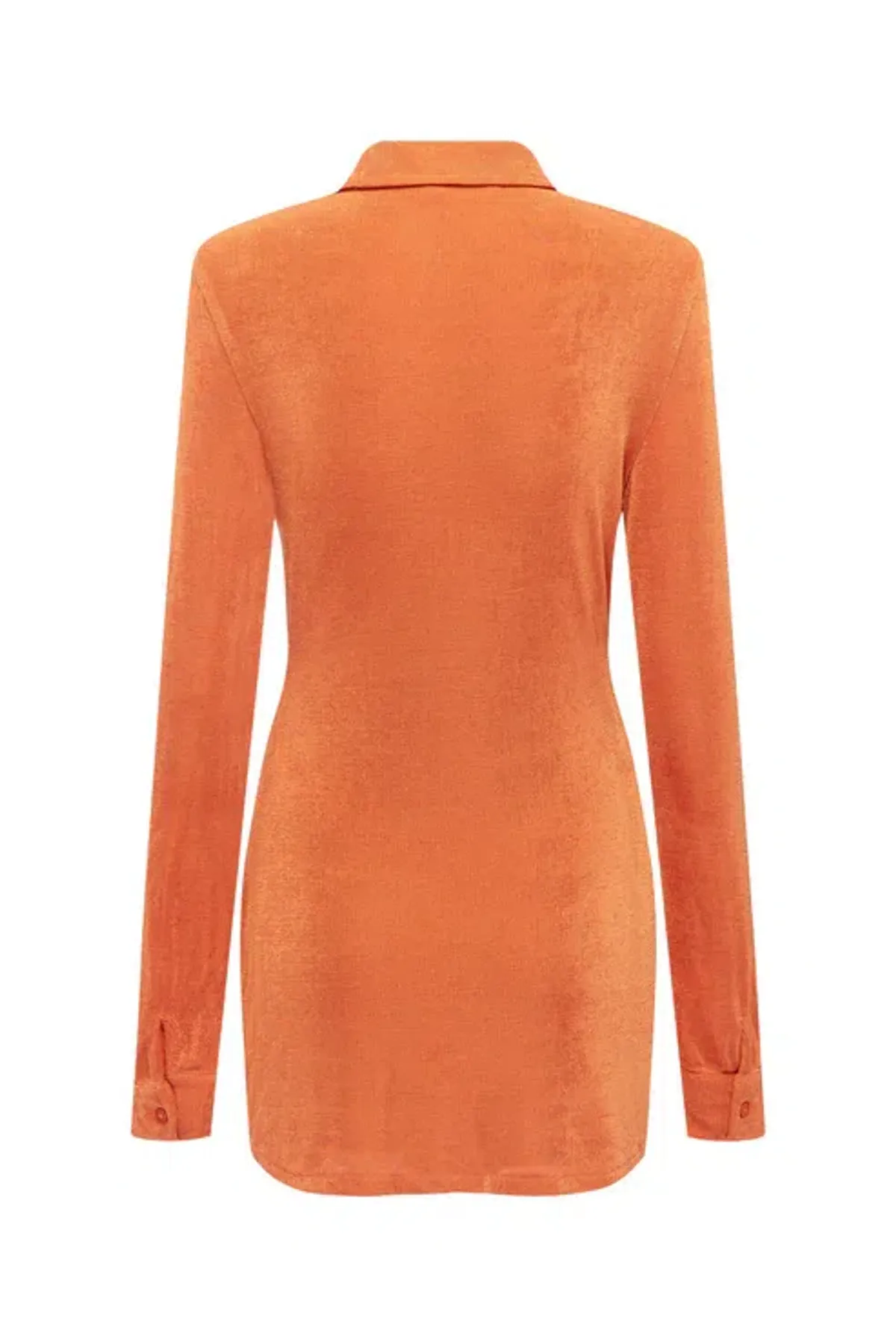With Jean Andy Mini Dress Orange Size 8 - Image 4