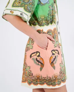 Alemais Trippy Troppo Mini Dress Multi Size AU 16 for rent on The Volte - image 5