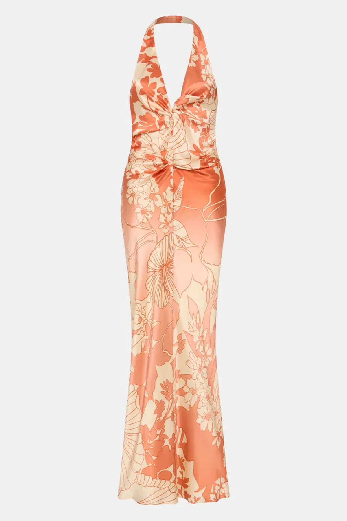 Sir The Label Como Twist Dress Paradiso Print Size 8 - Image 4