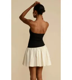 Arcina Ori Celine Dress Black / White Size 6 for rent on The Volte - image 5