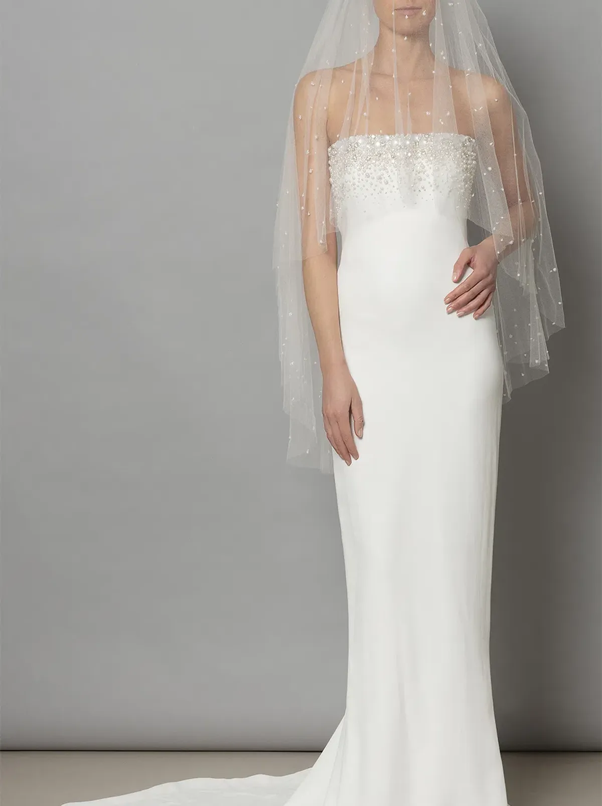 Galia Lahav Eve Slim-fitted Wedding Dress Ivory Size 6 - Image 6