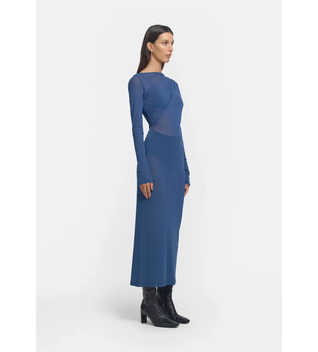 Viktoria and Woods Lovestruck Midi Dress in Blue Size 1/AU 8 for rent on The Volte - main image