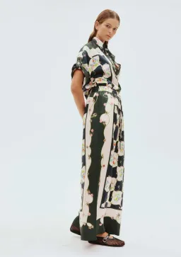 Alemais Venus Shirt and Pants Set Multi Floral Size 14 for rent on The Volte - image 2