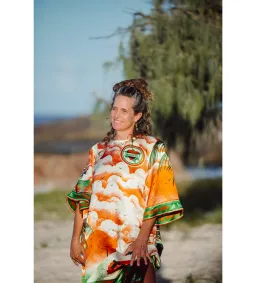 Alemais Bungalow Midi Dress Multi Size 16 for rent on The Volte - image 3