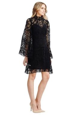 Thurley Parisian Black Lace Dress Size 6 for rent on The Volte - image 1