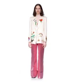 Alemais Zelda Embroidered Blazer Print Size 16 for rent on The Volte - image 7