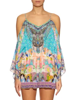 Camilla Gaudi Tribute Drop Shoulder Playsuit Print Size M / AU 12 for rent on The Volte - image 4