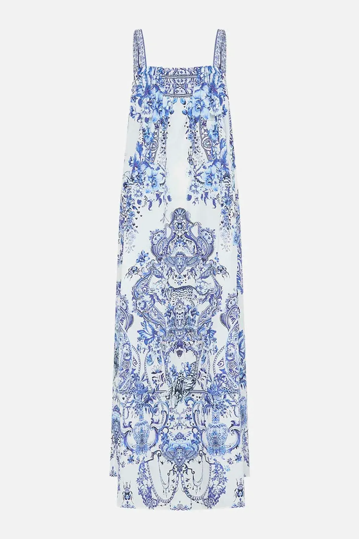 Camilla Wide Strap Sundress Print Size 12 - Image 4