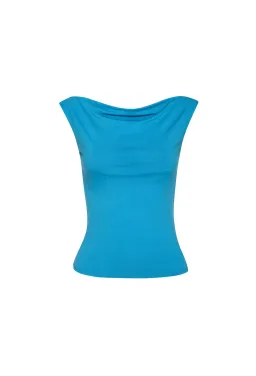 Miaou Lani Top Lani Top and Skirt Set Cerulean Size S/ Au 8 for rent on The Volte - image 3