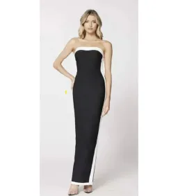Bianca And Bridgett Ashley Dress By Bianca And Bridgett Black & White Size 6 for rent on The Volte - image 1