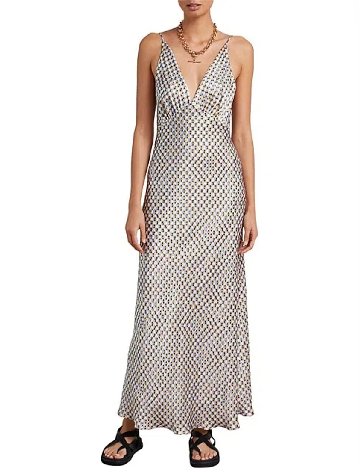 Bec & Bridge Frankie Dress Blue Size 12 - Image 1