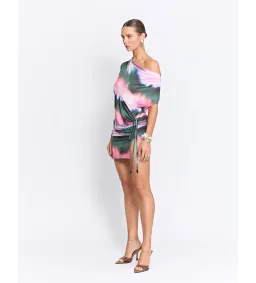 Pfeiffer Calloway Reversible Mini Dress Pink Haze Size 6 for rent on The Volte - image 7