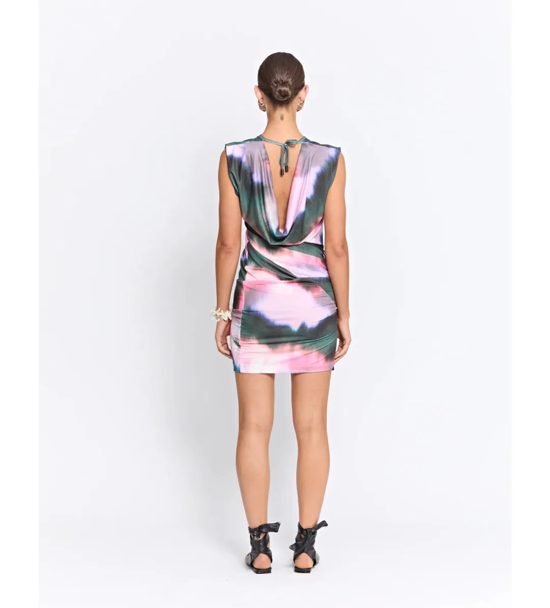 Pfeiffer Calloway Reversible Mini Dress Pink Haze Size 6 for rent on The Volte - main image