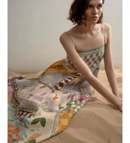 Alemais Emma Gale Maxi Sundress Multi Print Size AU 12 for rent on The Volte - image 4