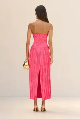 Cult Gaia Ashika Gown Sangria Size AU 8 for rent on The Volte - image 5