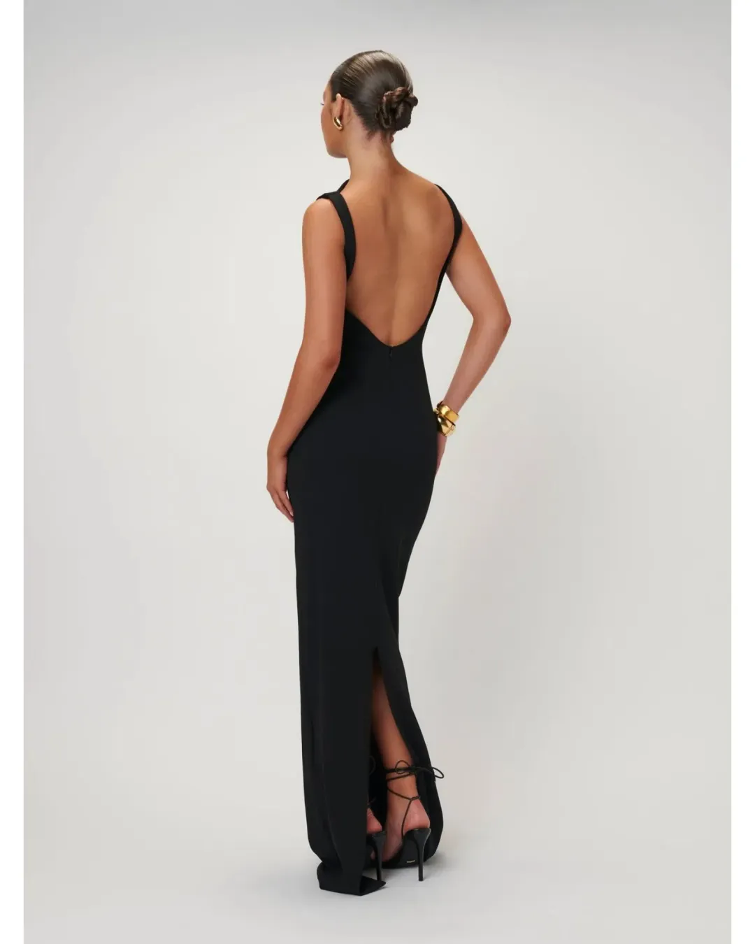 Effie Kats Verona Dress in Black Size M / AU 10 for rent on The Volte - main image