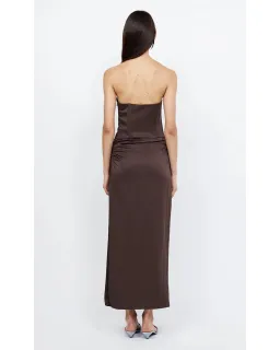 Bec & Bridge Jones Strapless Maxi Dress Cocoa Size AU 10 for rent on The Volte - image 4