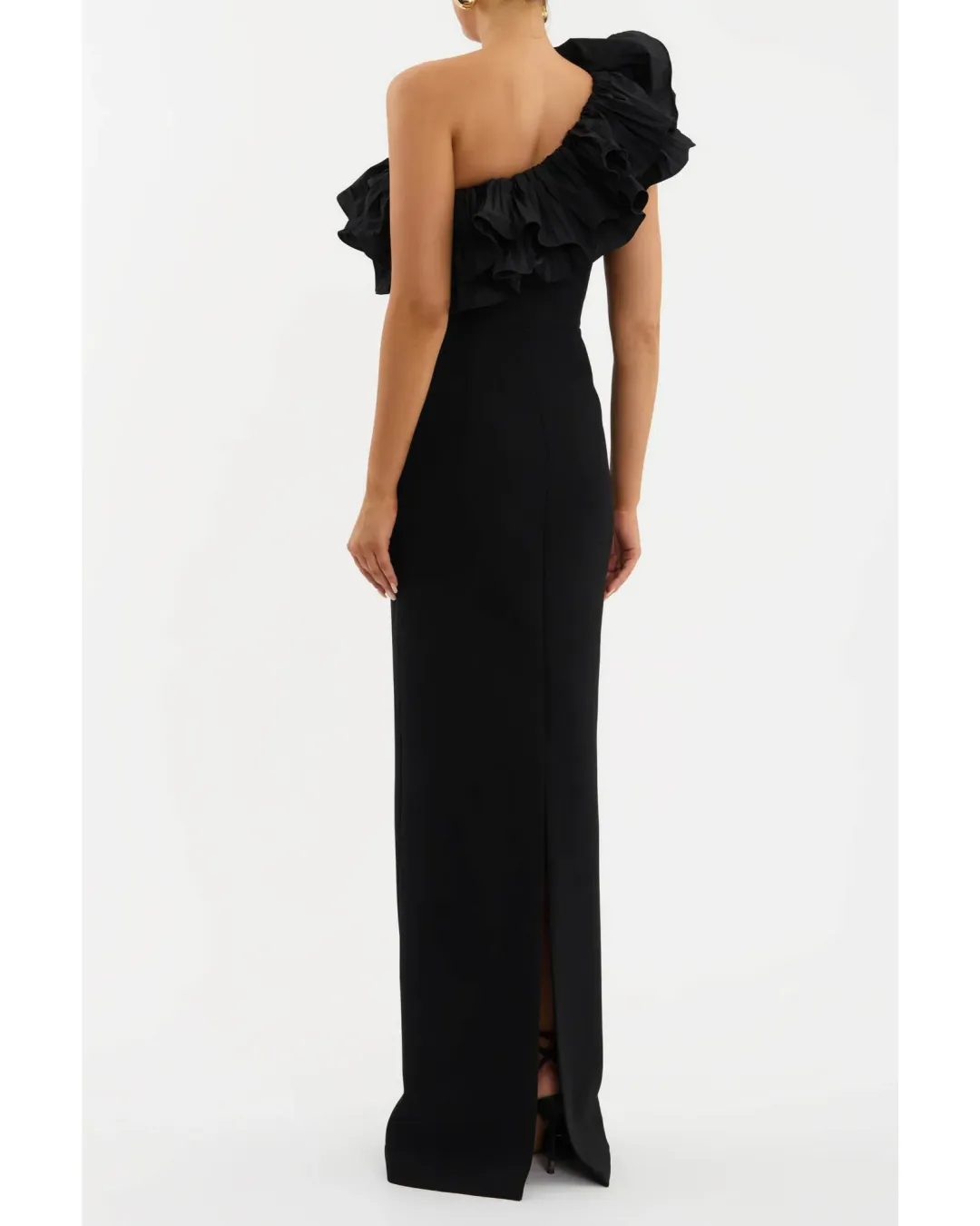 Rebecca Vallance Ella Gown in Black Size AU 12 for rent on The Volte - main image