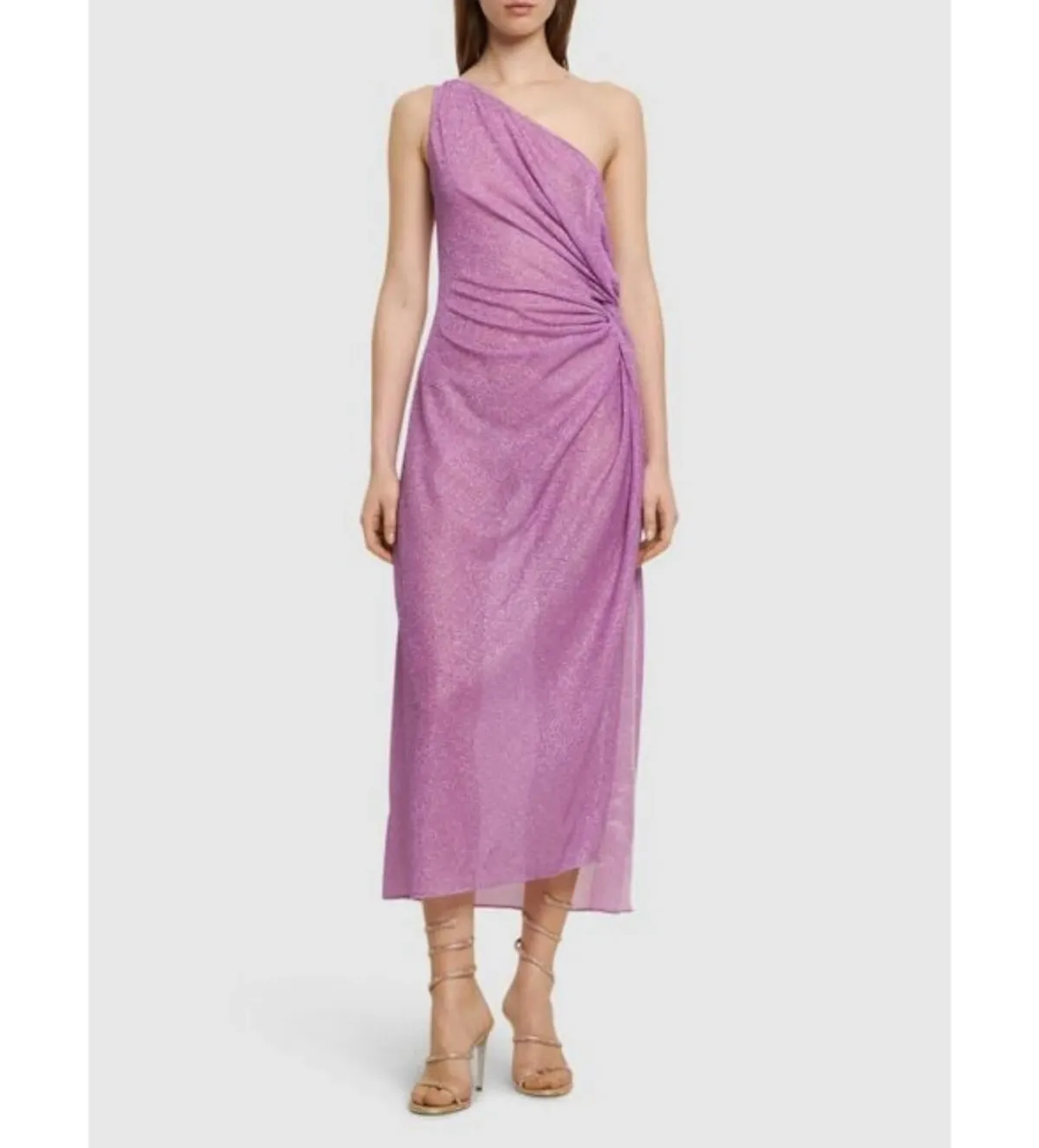 Oséree Lumiere Knot Dress Purple Size 10 - Image 1