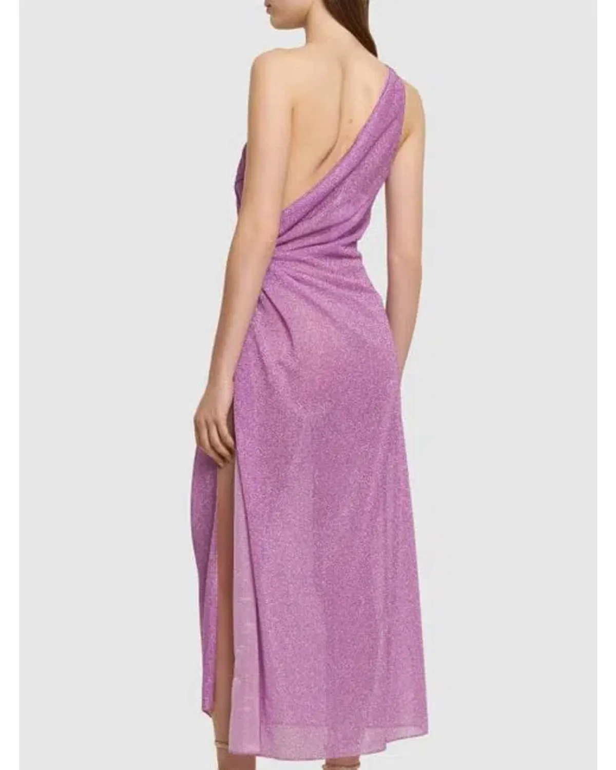 Oséree Lumiere Knot Dress Purple Size 10 - Image 3