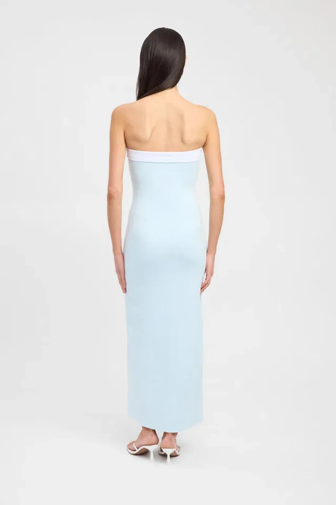 Kookai Lulu Dress in Baby Blue Size 40 / AU 12 for rent on The Volte - main image
