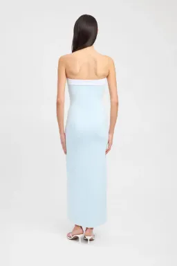 Kookai Lulu Dress in Baby Blue Size 40 / AU 12 for rent on The Volte - image 3
