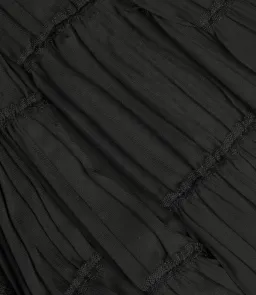 Aje Rosewood Chiffon Tiered Gown Black Size 10 for rent on The Volte - image 4