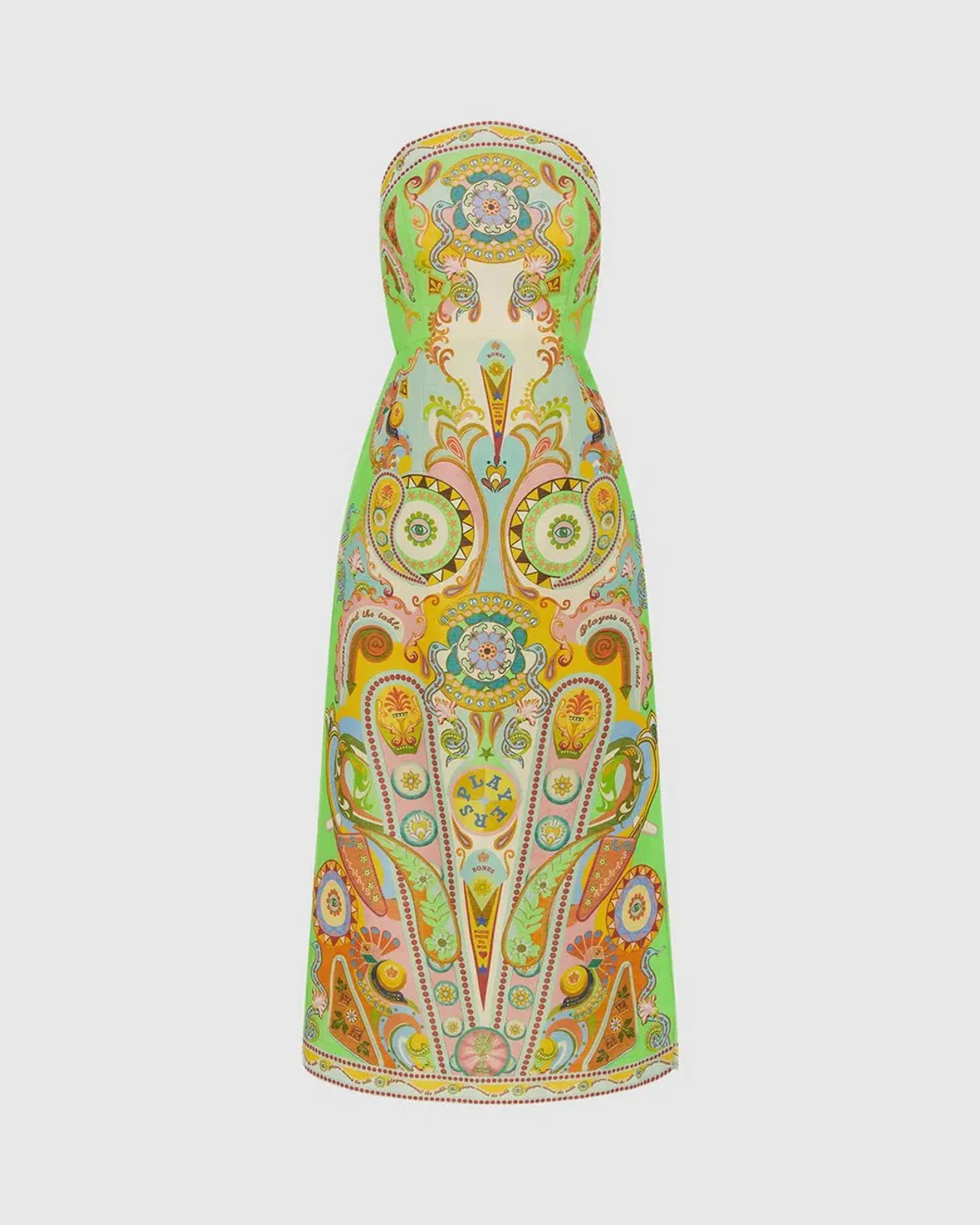 Alemais Pinball Bodice Dress Multi Size AU 12 - Image 4