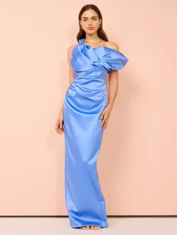 Rachel Gilbert Larna Gown In Cornflower Size 10 for rent on The Volte - image 1