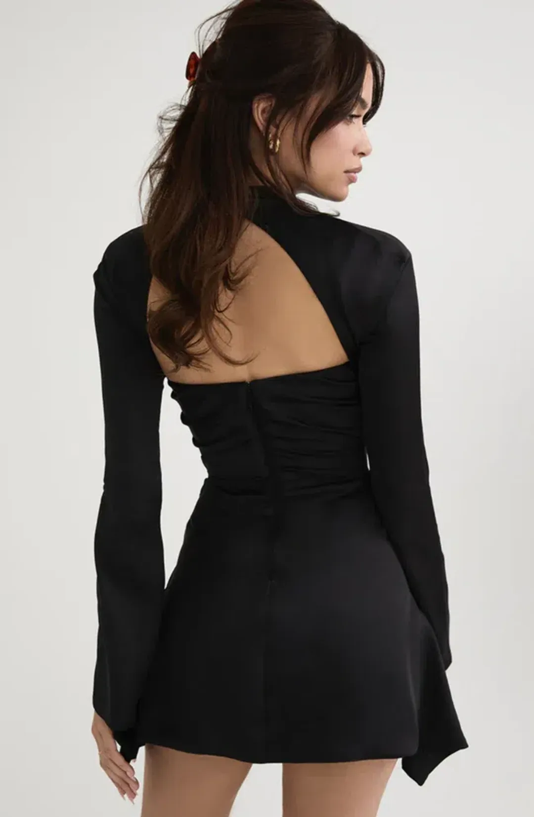 House Of CB Toira Dress Black Size L/ Au 12 for rent on The Volte - main image