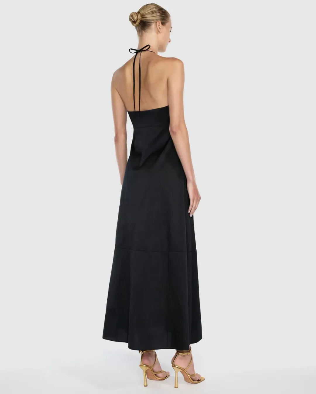 Manning Cartell Heart Lines Trapeze Maxi Dress - Black - Size 8 for rent on The Volte - main image