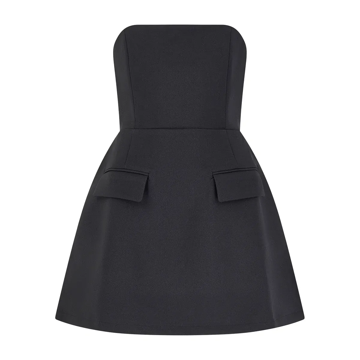 Odd Muse Ultimate Strapless Mini Dress Black Size 6 - Image 5