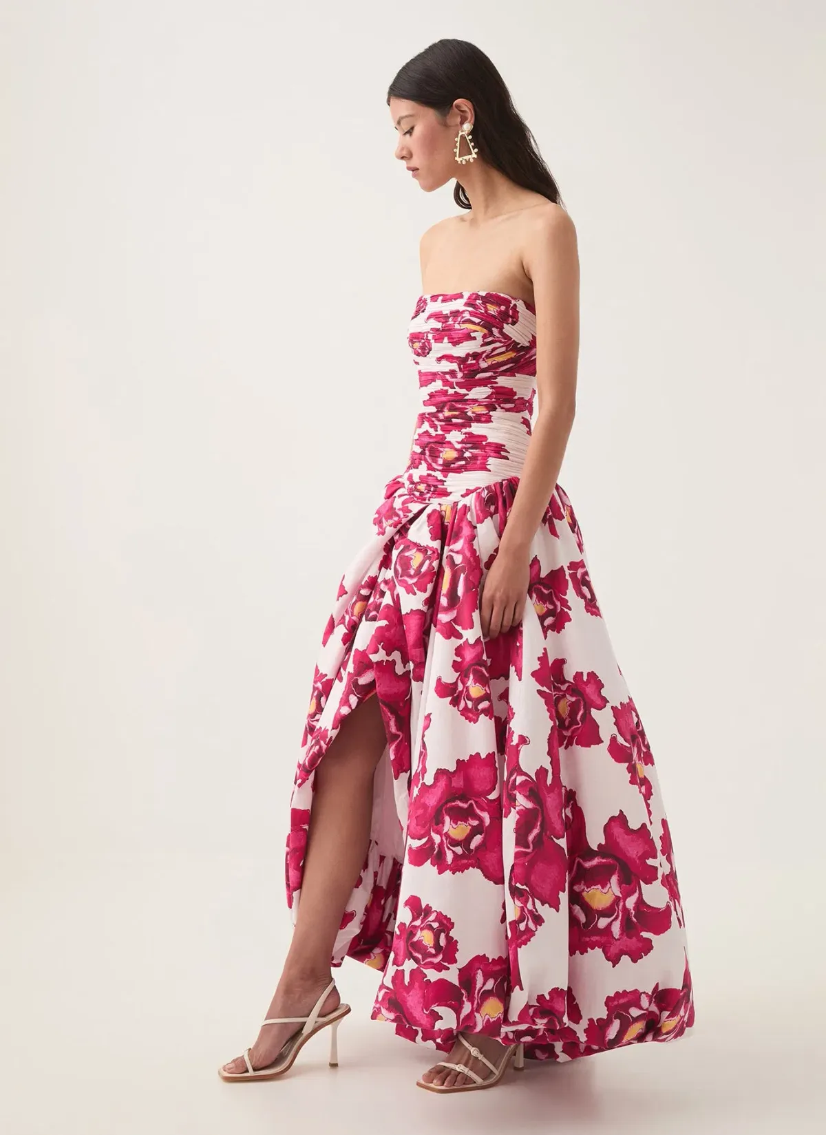 Aje Behold Maxi Dress Boldly Blooming Size 8 - Image 1
