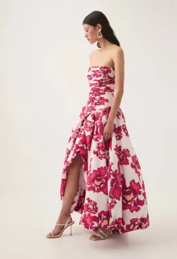 Aje Behold Maxi Dress Boldly Blooming Size 6 for rent on The Volte - image 4