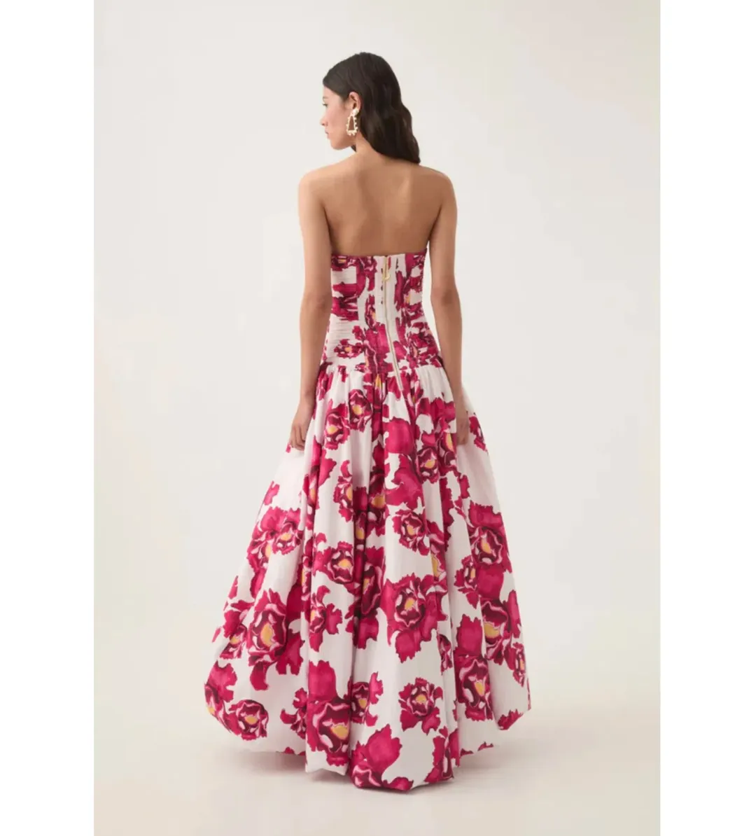 Aje Behold Maxi Dress in Boldly Blooming Size AU 6 for rent on The Volte - main image