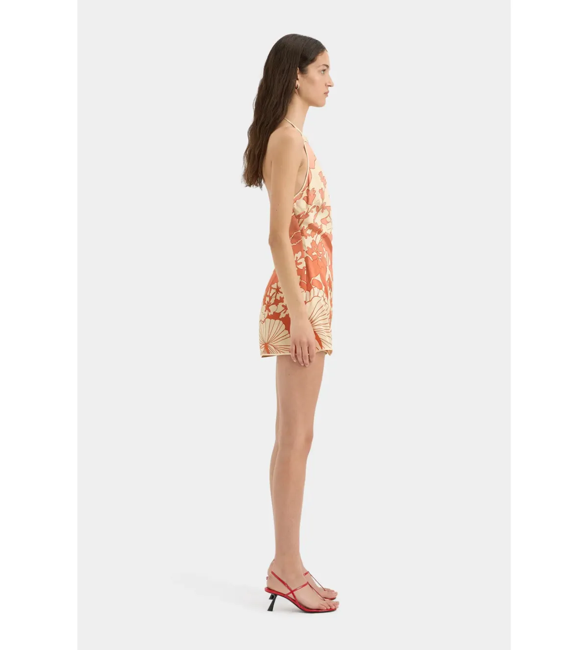 Sir The Label Como Twist Mini Dress in Paradiso Print Size AU 6 - Image 4