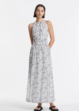Sir the Label Caprice Cross Back Gown Print Size 6 for rent on The Volte - image 2