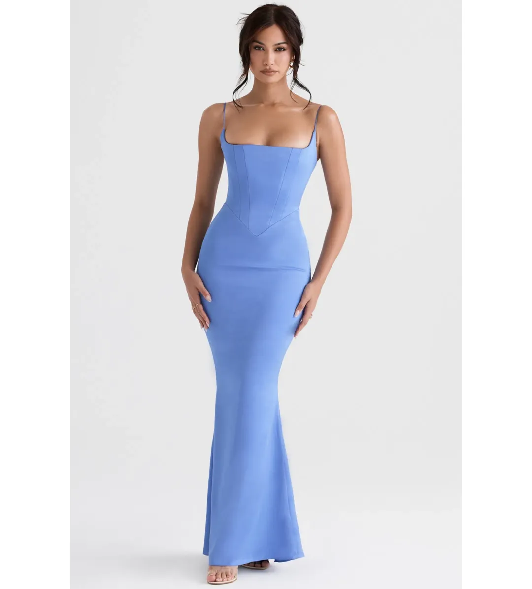 House of CB Olivette Dress in Periwinkle Size XS/Au 6 for rent on The Volte - main image