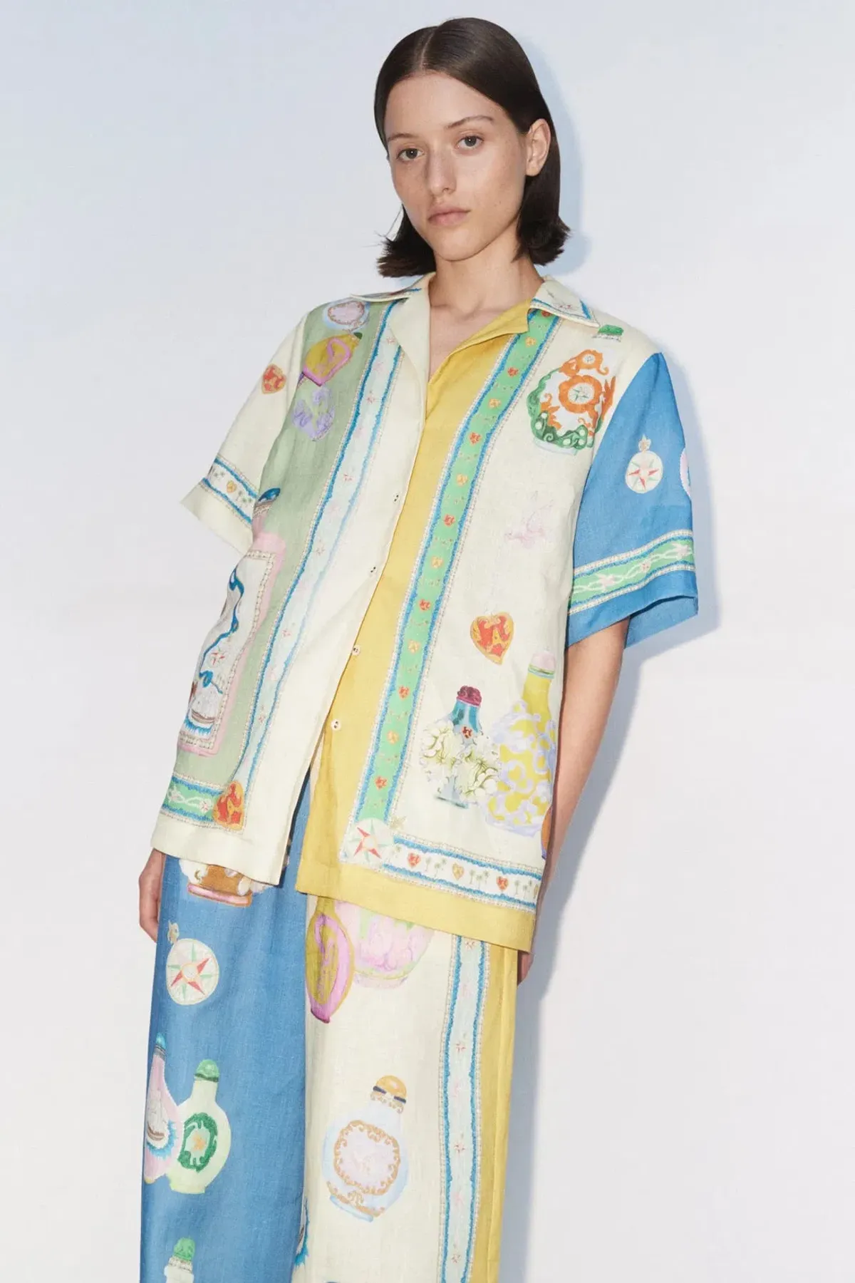 Alemais Elixir Shirt Size 6 And Pant Size 8 Set Print - Image 2