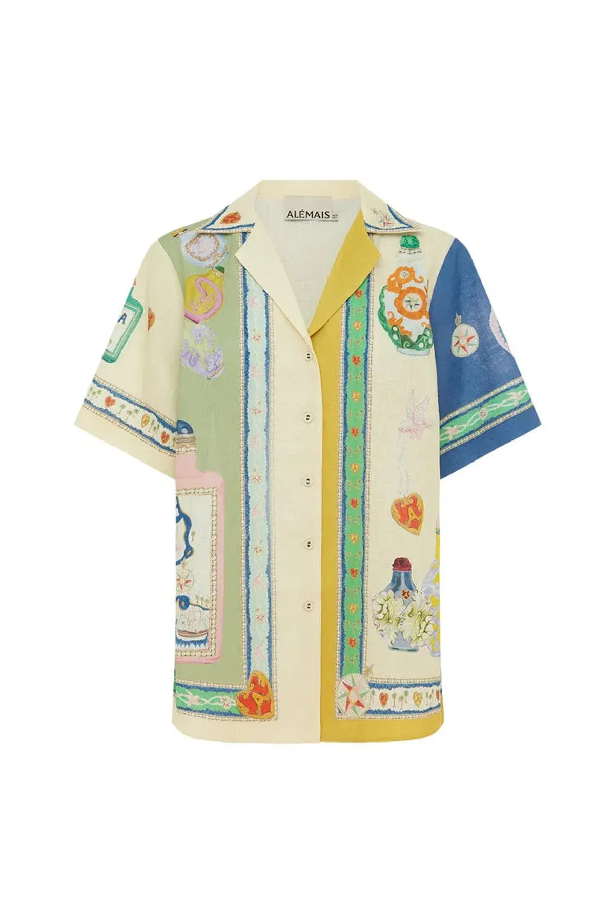 Alemais Elixir Shirt Size 6 And Pant Size 8 Set Print - Image 4