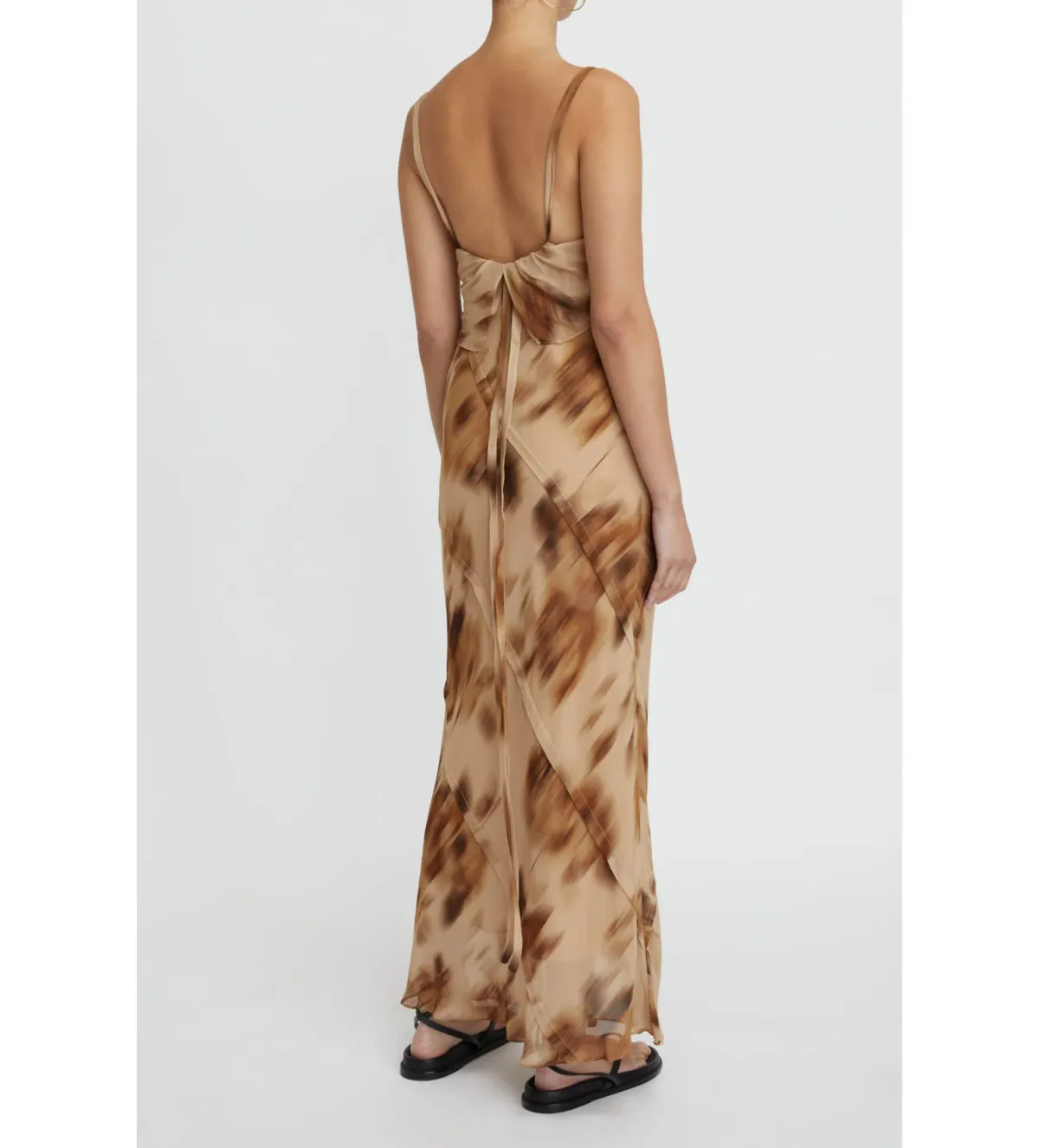 Lee Mathews The Lori Dress Hazlenut Size 8 - Image 2